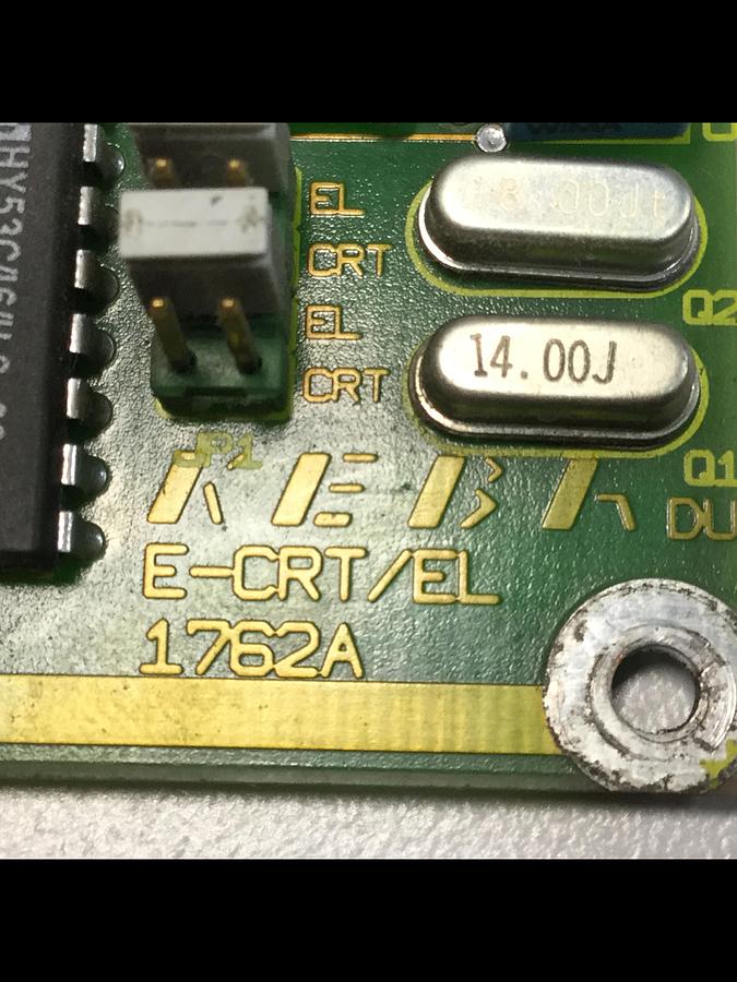 Used KEBA Circuit Board E-CRT/EL 1762A #101813