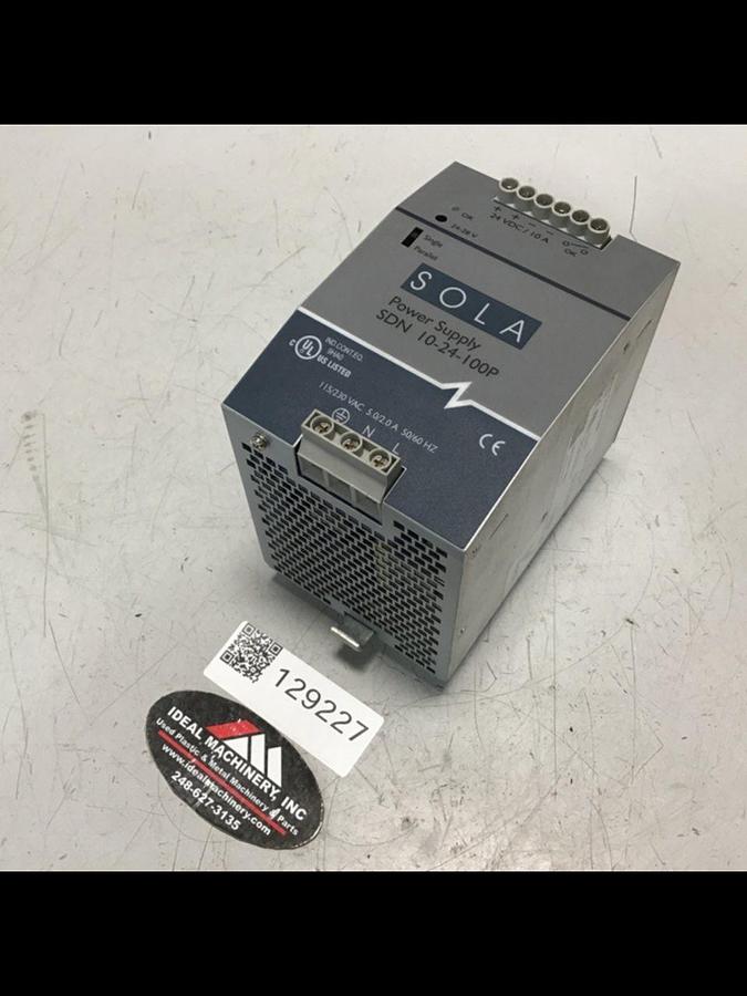 Used SOLA Power Supply SDN10-24-100P USED #129227