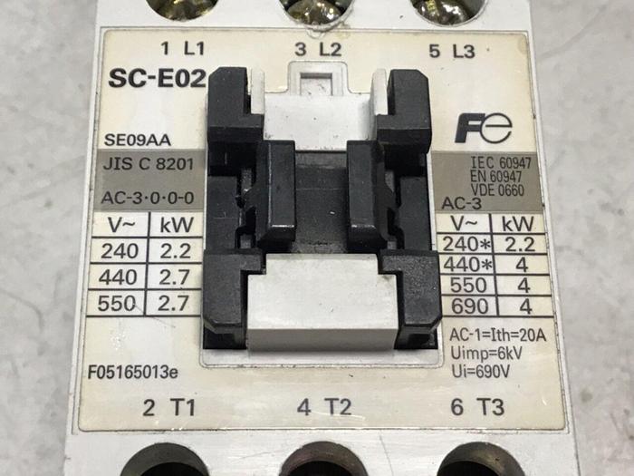 Used FUJI AIR TOOLS Contactor SC-E02 Used #123156
