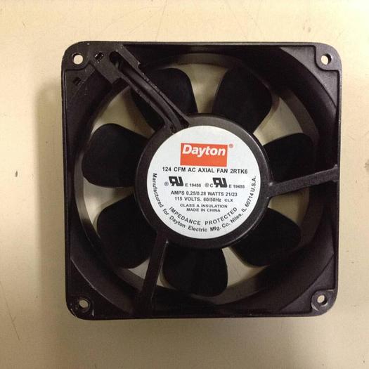 Used DAYTON AC Axial Fan 2RTK6 #83120