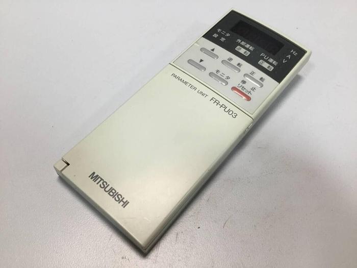 Used MITSUBISHI Parameter Control Keypad FR-PU03 #99018