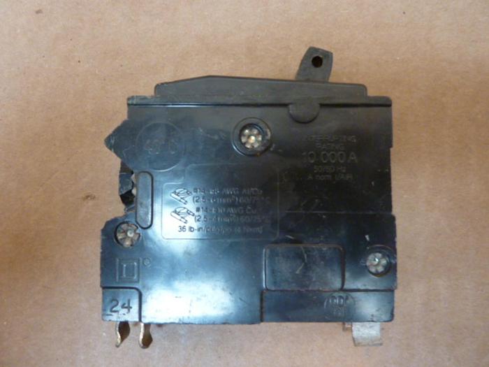 Used SQUARE D 15 Amp Circuit Breaker QO115 #27754