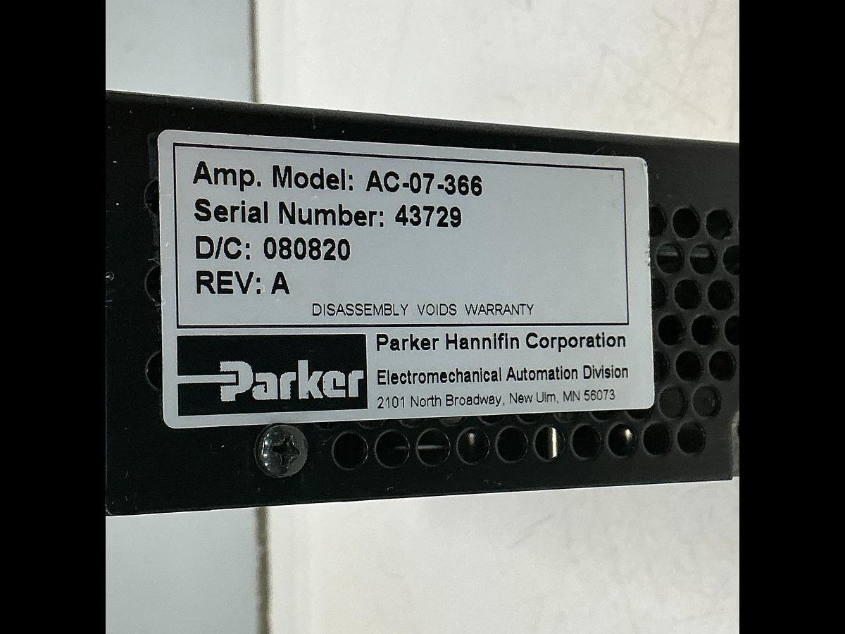 Used PARKER AC-07-366