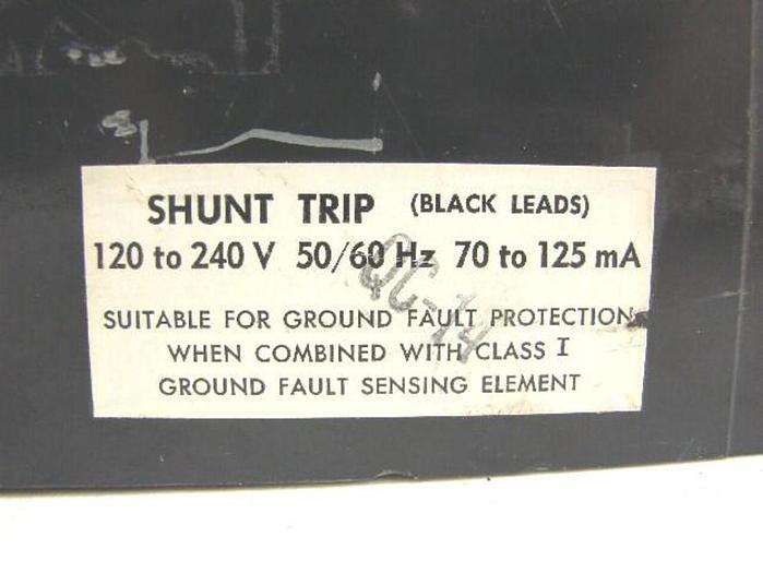 Used SQUARE D 400 Amp Circuit Breaker LAF2640036MV1021 #8804