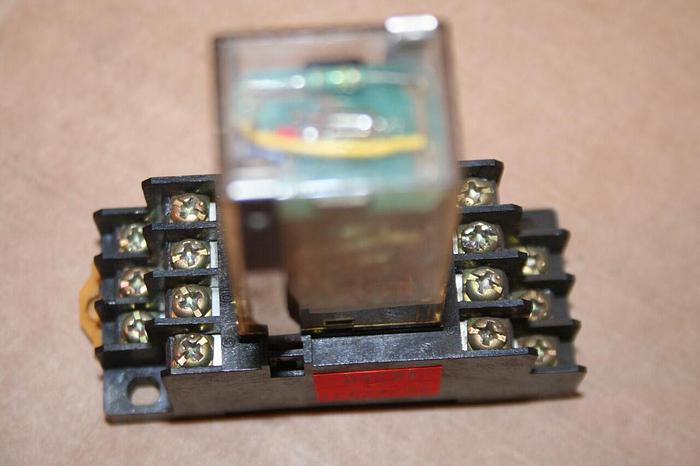 Used OMRON Relay & Base MY4N-CR Used