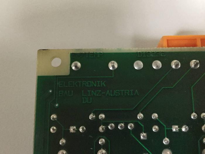 Used ELEKTRONIK Circuit Board E-7TEMP D1323E USed