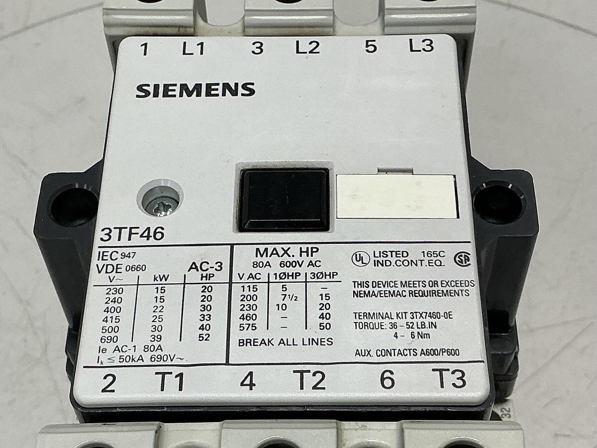 Used SIEMENS 3TF46 22-OAK6