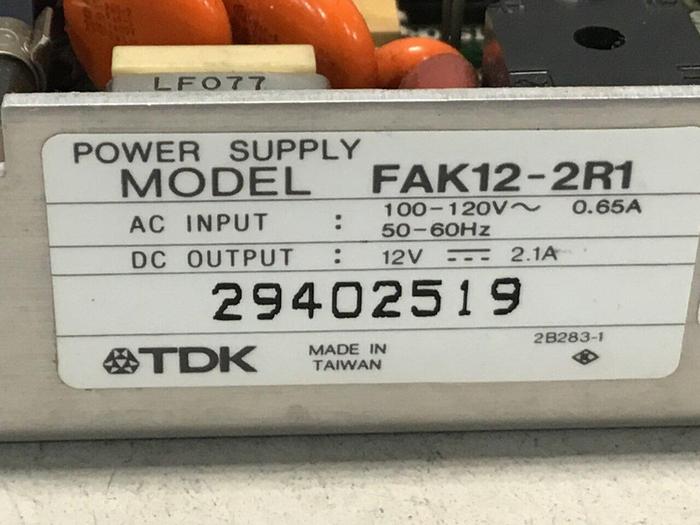 Used TDK Power Supply FAK12-2R1 #118386