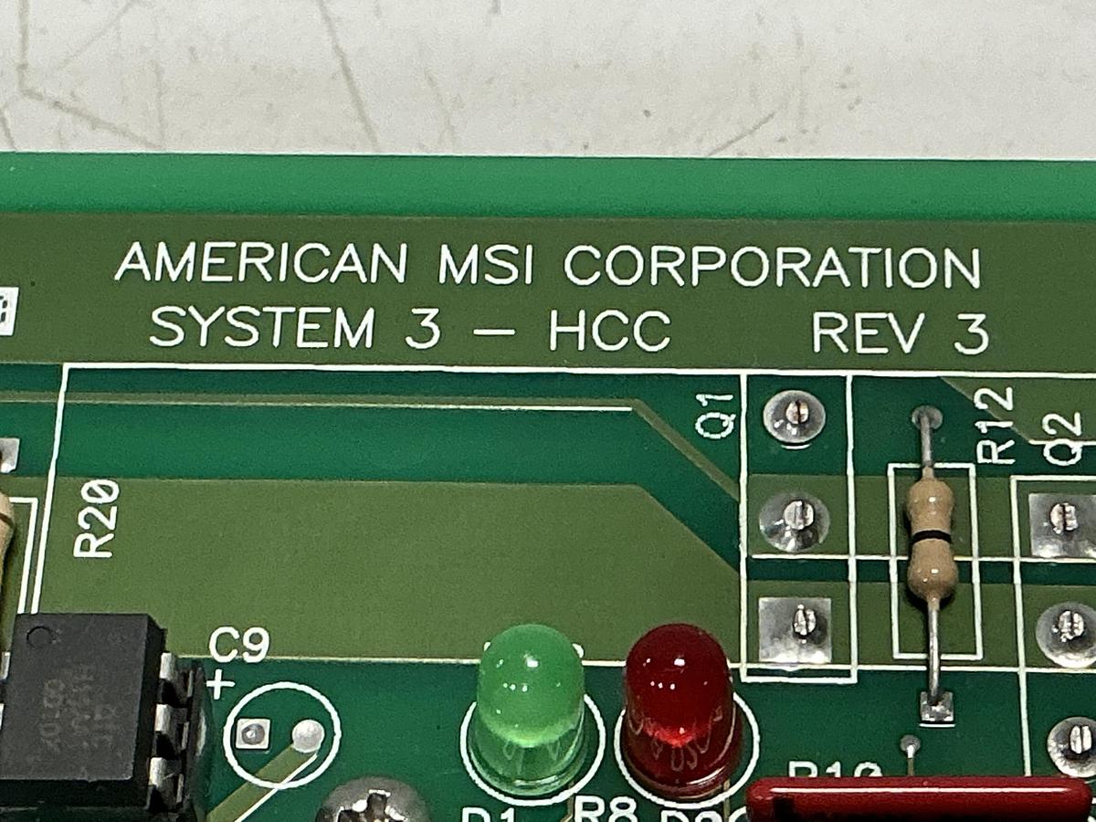 Used AMERICAN MSI CORPORATION 3000.020.085