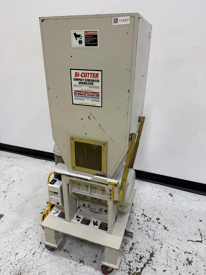 Used FBE Corp SR-1013 Screenless Grinder Granulator USED #152821  Needs to be Cleaned DIMS