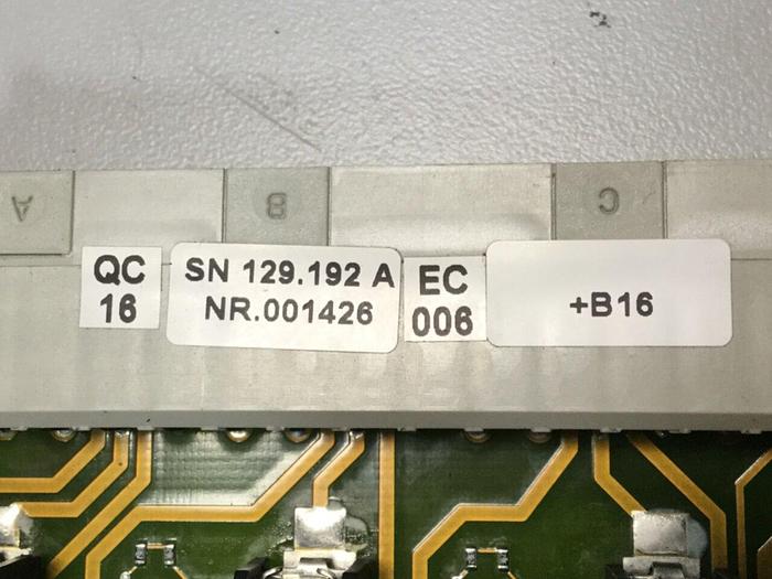 Used ARBURG Circuit Board 652 #100818