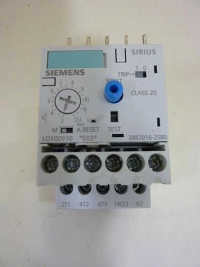 Used SIEMENS Overload Relay 3RB2 016-2SB0 #63635