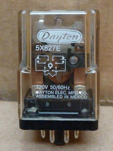 Used DAYTON General Purpose Relay 5X827E #27615