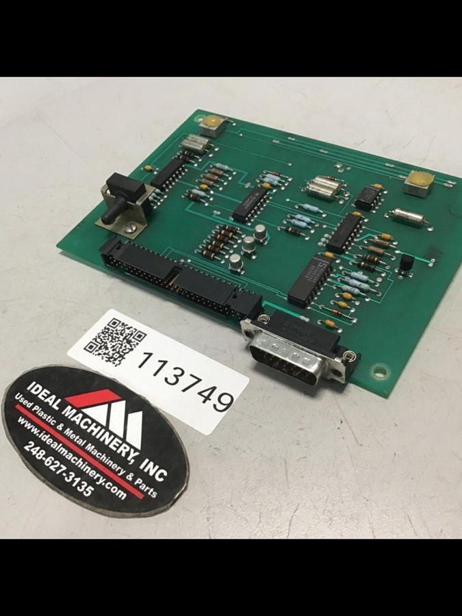 Used BRANSON ULTRASONICS CORP. Circuit Board 100-222-050 USED