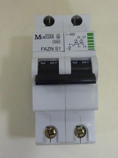 Used MOELLER Circuit Breaker FAZNS1 #64274
