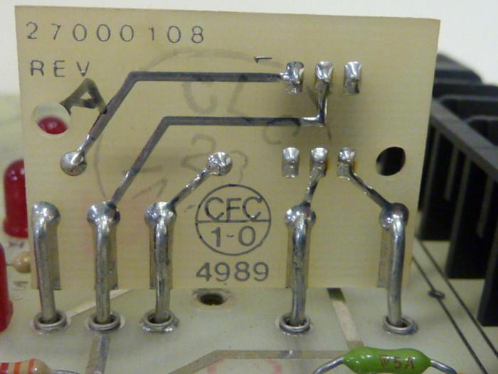 Used CONTROL LASER Circuit Board 02000101 #53774