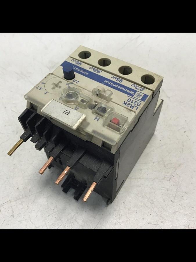 Used TELEMECANIQUE Overload Relay LR2K0310 USED