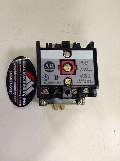 Used ALLEN BRADLEY AC Relay 700-P400B11 SER B #75836
