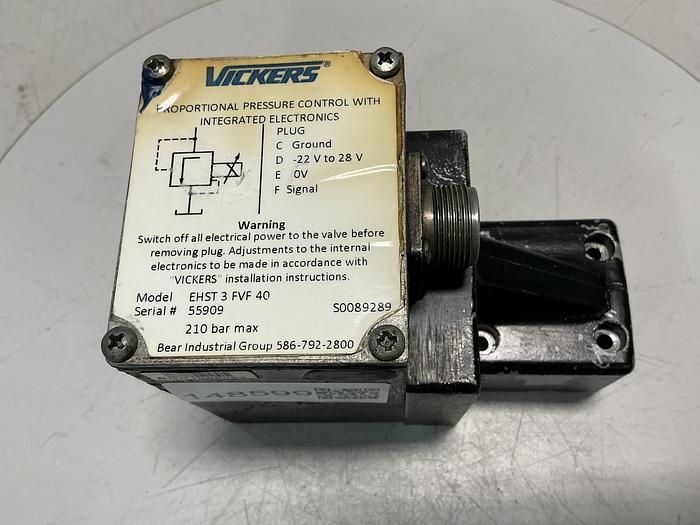 Used VICKERS EHST-3-FVF-40