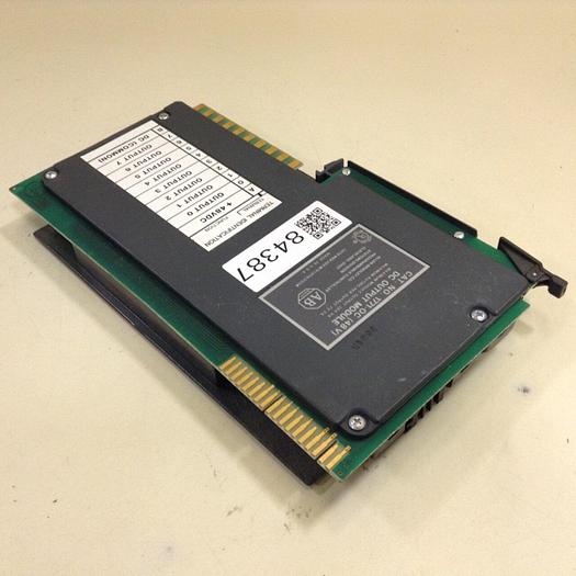 Used ALLEN BRADLEY DC Output Module 1771-OC (48V) #84387