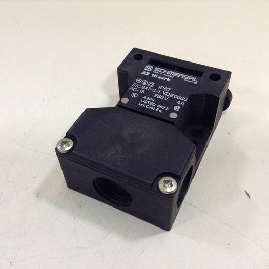 Used SCHMERSAL Safety Interlock Switch AZ15ZVRK #83932