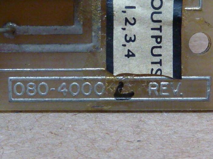 Used SCI Circuit Board 080-4000L #29826