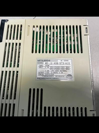 Used MITSUBISHI MR-J2-40B-S73-A10