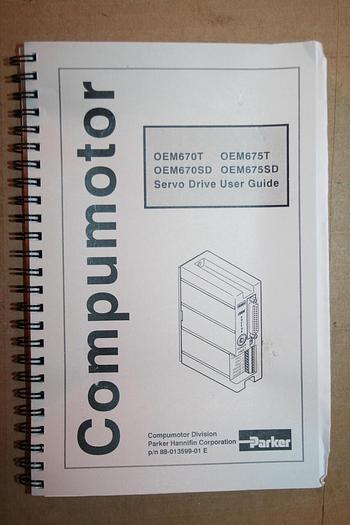 PARKER HANNIFIN Servo Drive OEM675T New