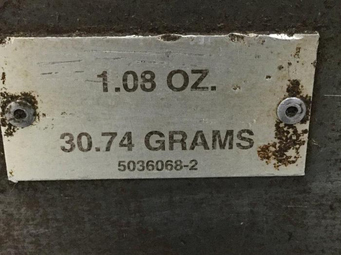 Used CINCINNATI MILACRON 1.08 Oz Injection Unit VS55-1.08 / IU Used