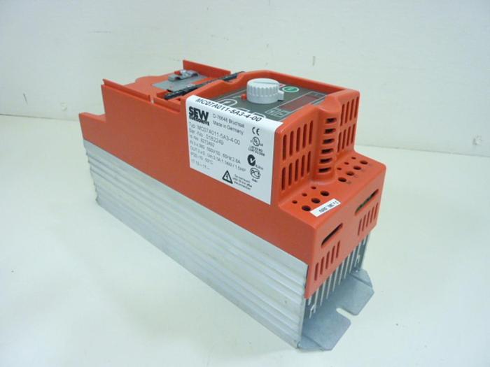 Used SEW EURODRIVE Drive Inverter MC07A011-5A3-4-00 #45601