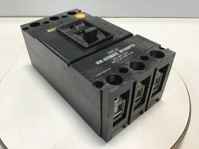 Used WESTINGHOUSE 225 Amp Circuit Breaker JA3225NW #126088