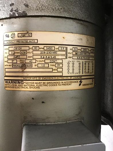 Used GAST MFG Regenair Blower R5325A-2 Used