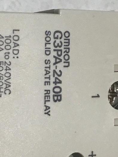 Used OMRON Solid State Relay G3PA-240B #119078