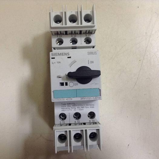 Used SIEMENS Circuit Breaker 3RV1721-1JD10 #85679