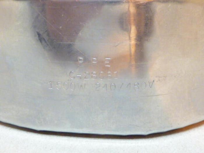 PPE 1500 Watt Heater Band C-28061 #38054