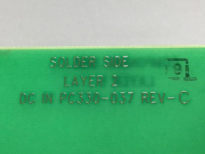 Used VAN DORN DC Input Board 330037 PC330-037 Used