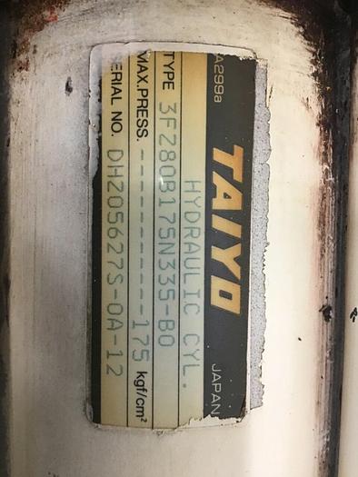 Used TAIYO Cylinder 3FZ80B175N335-B0 #130476