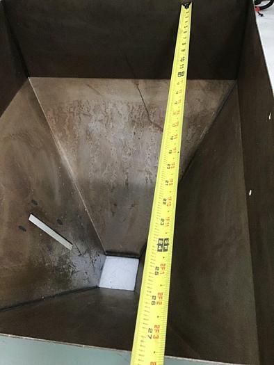 Used METAL FABRICATOR Hopper 9X9HOP #120298