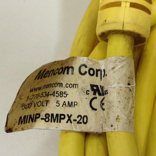 Used MENCOM Cable MINP-8MPX-20 #79902