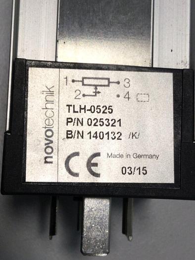 Used NOVOTECHNIK Linear Transducer TLH0525 #101528