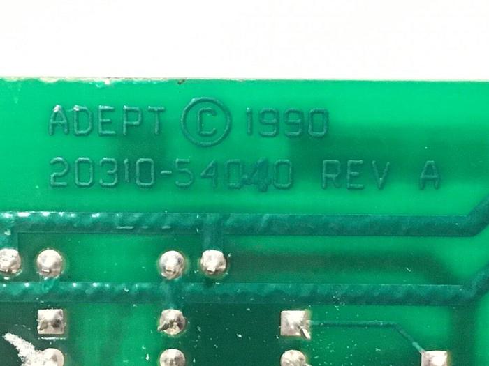 Used ADEPT Circuit Board 10310-54040 Used #118061