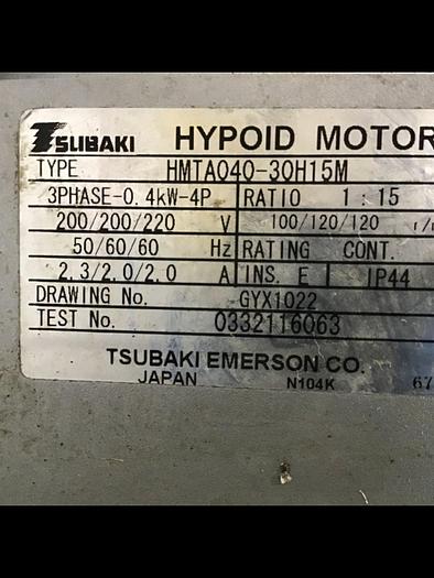 Used SANDEX Indexing Drive 9AD-06277R-LR3VW/X #125154