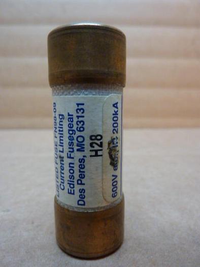 Used EDISON 15 Amp Fuse JDL-15 #27763