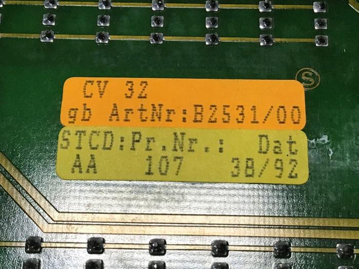 Used BACHMANN ELECTRONIC Circuit Board CV32 #136933