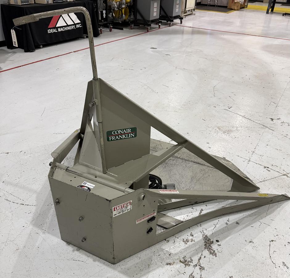 Used CONAIR FRANKLIN Gaylord Box Tilt Table Tipper USED