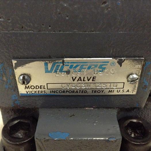 Used VICKERS Valve CVCS25C1SW24510AP10 #85947