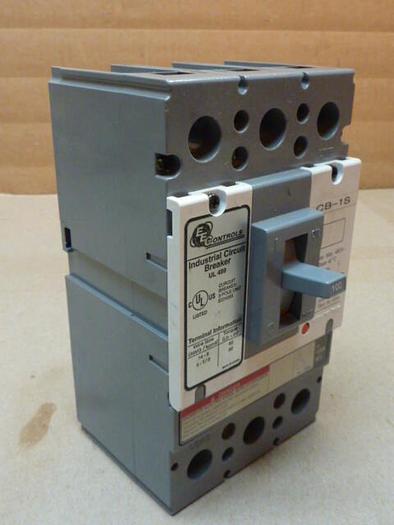 Used EE CONTROLS 100 Amp Circuit Breaker CBS-1S-100-ADJ #30135