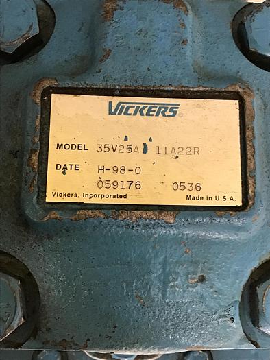 Used VICKERS Pump 35V25A11A22R Used #143156