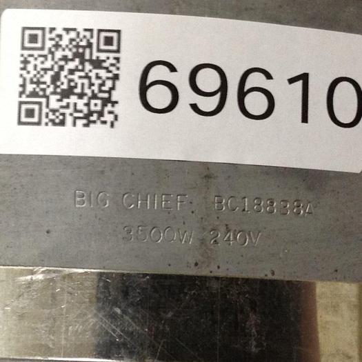 Used BIG CHIEF 3500 Watt Heater Band BC18838A #69610