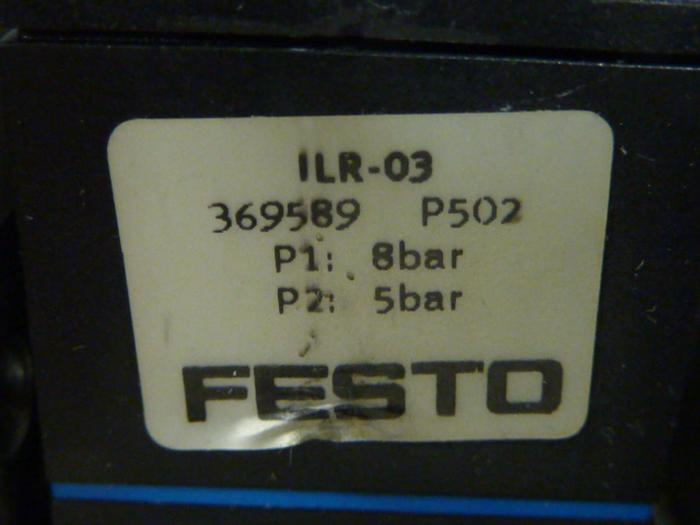 Used FESTO Control Block w/ Valves IFB8-03 #52809